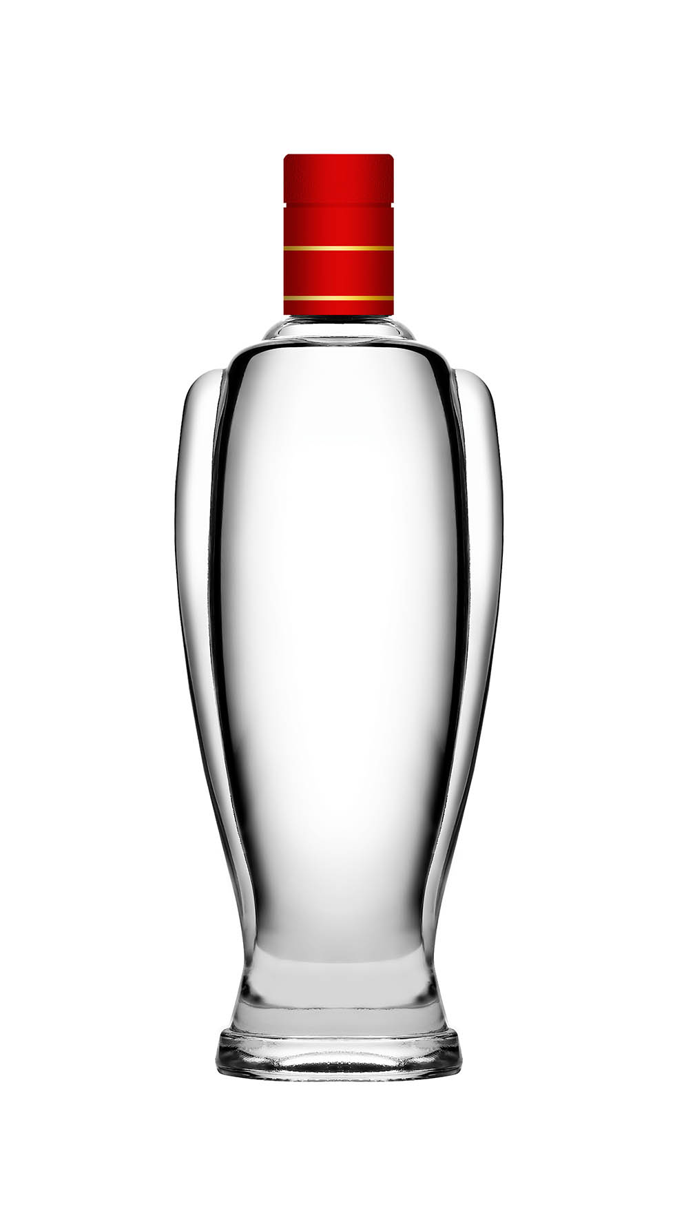 晶白酒瓶-5